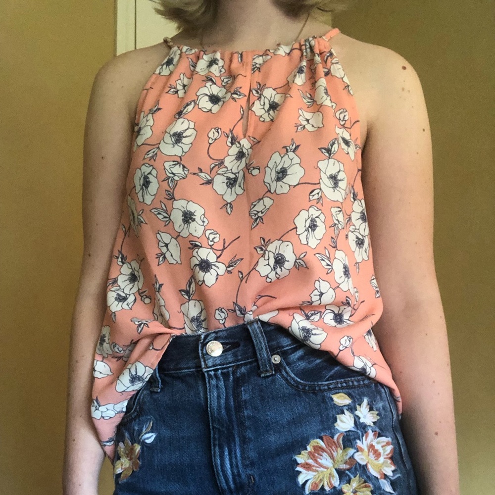 Flowy floral Abercrombie & Fitch top